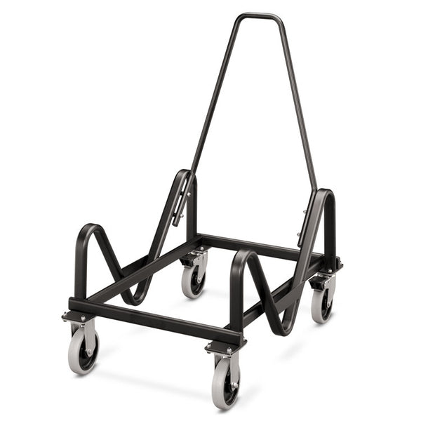 HON® Olson Stacker Series Cart, Metal, 21.38" x 35.5" x 37", Black (HON4043T)