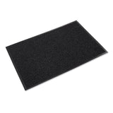 Crown Needle Rib Wipe and Scrape Mat, Polypropylene, 36 x 60, Charcoal (CWNNR0035CH)