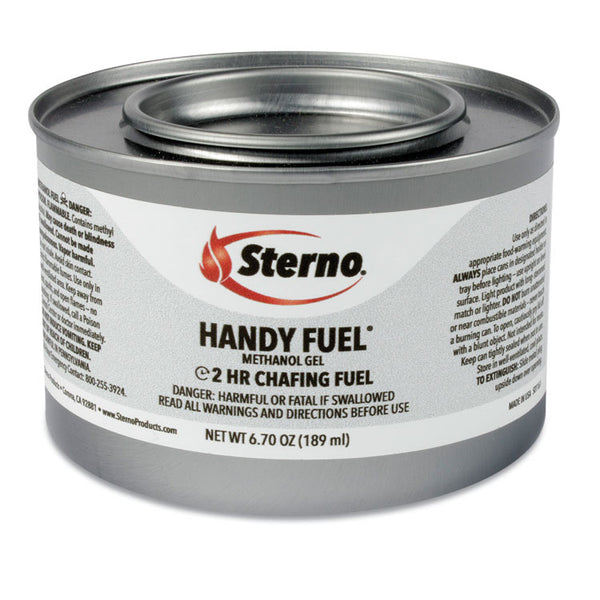 Sterno® Handy Fuel Methanol Gel Chafing Fuel, 2 Hour Burn, 6.7 oz, 72/Carton (STE20660) Case of 72