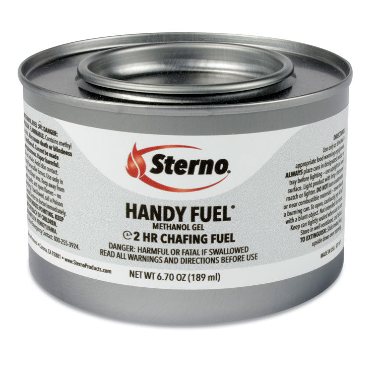 Sterno® Handy Fuel Methanol Gel Chafing Fuel, 2 Hour Burn, 6.7 oz, 72/Carton (STE20660) Case of 72