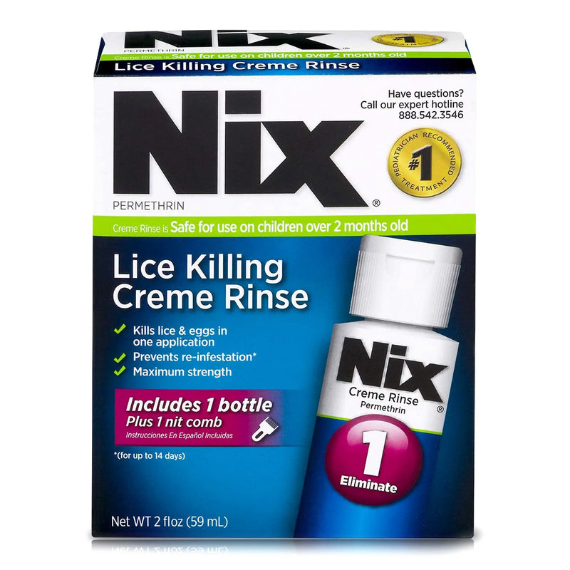 Nix® Lice Treatment Kit 2 oz. Flip Top Bottle Scented (1117679_EA) 1/EA