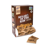 Sugar in the Raw Sugar Packets, 0.2 oz Packets, 200/Box (SMU00319) Box of 200