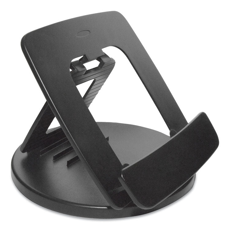 Kantek Rotating Desktop Tablet Stand, Black (KTKTS680) Each