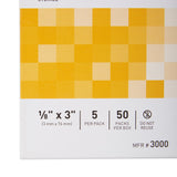 McKesson Skin Closure Strip 1/8 X 3 Inch Nonwoven Material Flexible Strip Tan (876299_BX) 50/BX