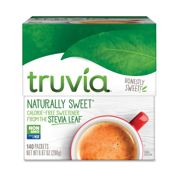 Truvia® Natural Sugar Substitute, 140 Packets/Box (TRU8845) Box of 140