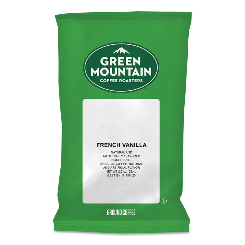 Green Mountain Coffee® French Vanilla Coffee Fraction Packs, 2.2 oz, 50/Carton (GMT4732) Case of 50