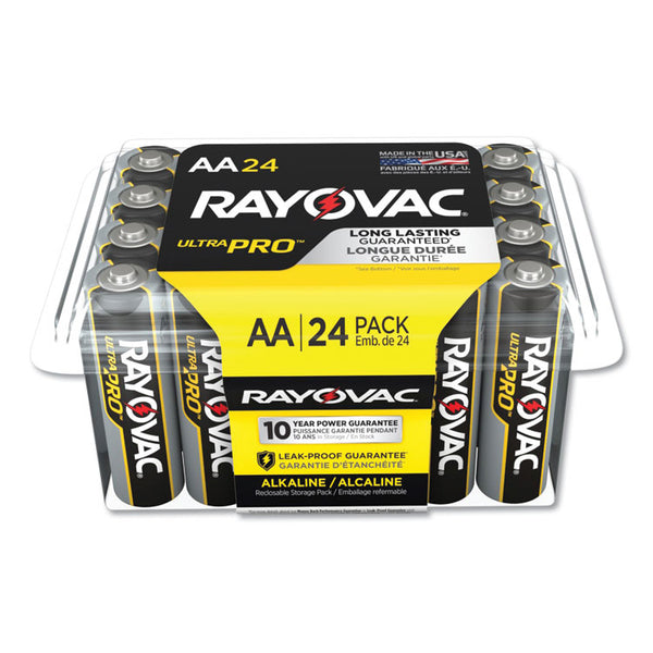 Rayovac® Ultra Pro Alkaline AA Batteries, 24/Pack (RAYALAA24PPJ) Each