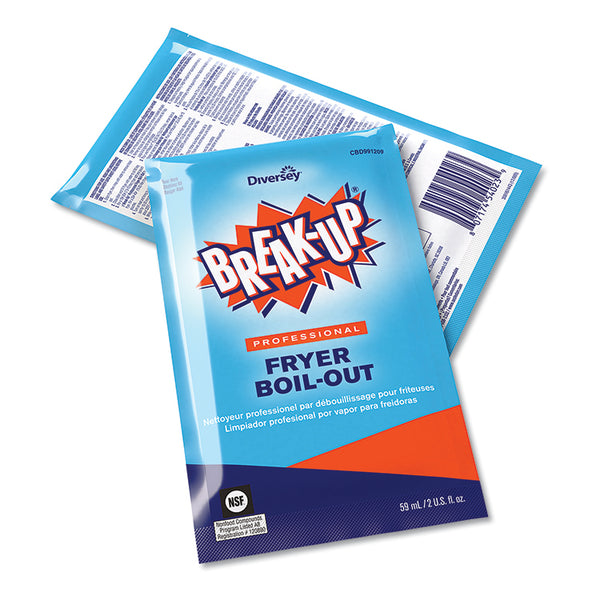 BREAK-UP® Fryer Boil-Out, Ready to Use, 2 oz Packet, 36/Carton (DVOCBD991209)