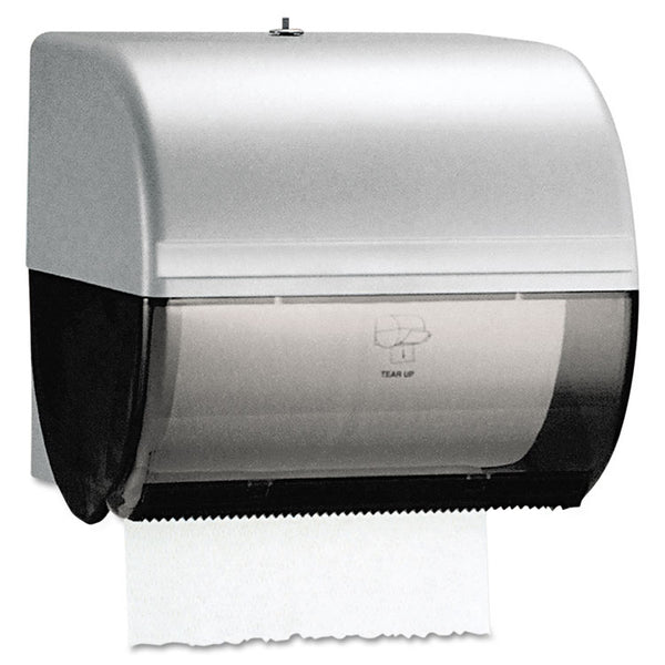 Kimberly-Clark Professional* Omni Roll Towel Dispenser, 10.5 x 10 x 10, Smoke/Gray (KCC09746)