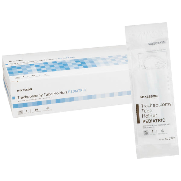 McKesson Tracheostomy Tube Holder 3/4 X 9 Inch Pediatric (545092_EA) 1/EA
