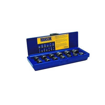 Irwin 13-Piece Bolt Extractor Set, 3/8in Drive, 1/4"-3/4" (585-54113) 1 Set
