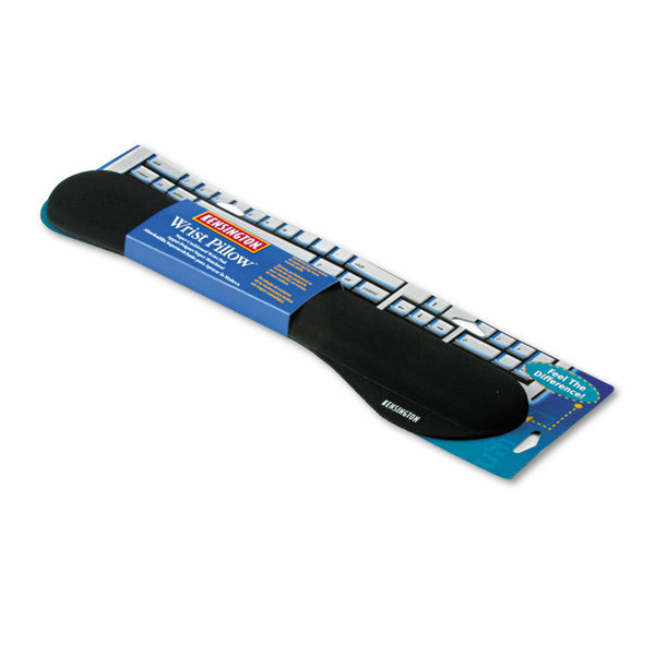 Kensington® Wrist Pillow Foam Keyboard Wrist Rest, 20.75 x 5.68, Black (KMW22801) Each