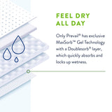 Prevail® Bariatric Unisex Adult Incontinence Brief Bariatric Size C Disposable Heavy Absorbency (1194077_CS) 4/CS