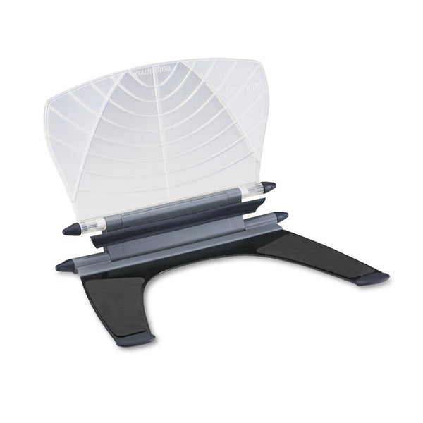 Kensington® Insight In-Line Desktop/Platform Copyholder with SmartFit System, Metal, White (KMW62097)