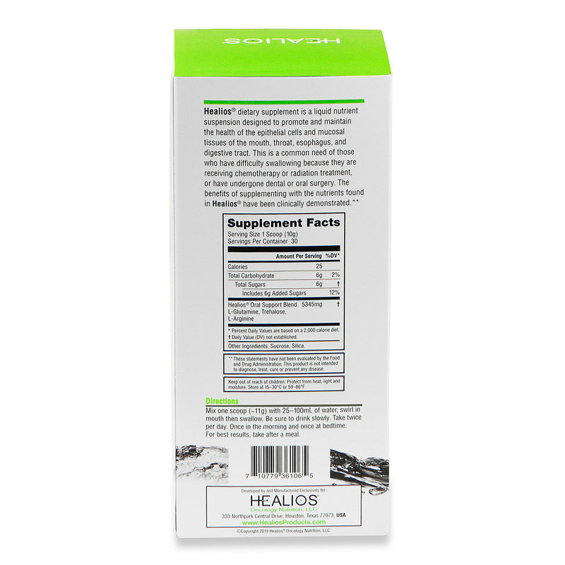 Healios® Oral Supplement Unflavored Powder 10.93 oz. Jar (1218420_EA) 1/EA