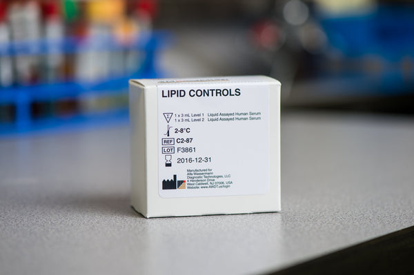 Alfa Wassermann Cardiac / Lipids / General Chemistry Control Lipid Level 2 2 X 3 mL (842162_EA) 1/EA