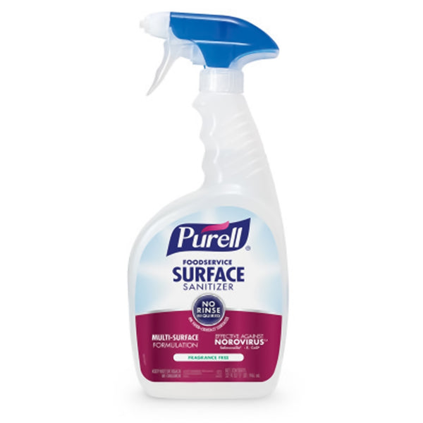 Purell® Foodservice Surface Disinfectant / Sanitizer Alcohol Based Trigger Spray Liquid 32 oz. Bottle Alcohol Scent NonSterile (1267849_CS) 6/CS