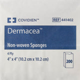 Dermacea™ Nonwoven Sponge 4 X 4 Inch 4-Ply NonSterile 200 per Pack (516461_CS) 2000/CS