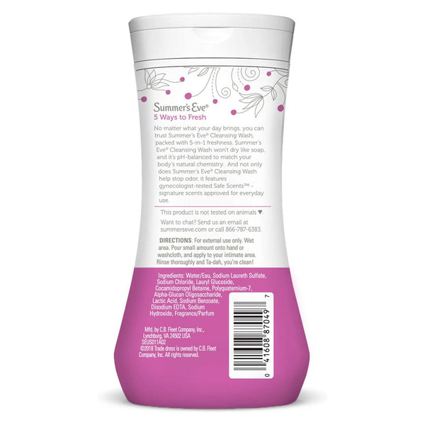 Summer's Eve Feminine Wash Liquid 9 oz. Bottle Scented (835489_EA) 1/EA