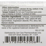 HEALTHSTAR® Stool Softener / Laxative Tablet 60 per Bottle 50 mg - 8.6 mg Strength Docusate Sodium / Sennosides (689181_CS) 12/CS