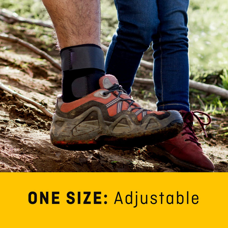 3M™ Futuro™ Sport Deluxe Ankle Stabilizer One Size Fits Most D-Ring / Hook and Loop Strap Closure Foot (971901_EA) 1/EA