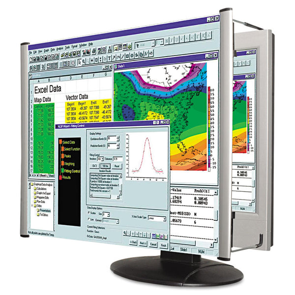 Kantek LCD Monitor Magnifier Filter for 19" to 20" Widescreen Flat Panel Monitor, 16:10 Aspect Ratio (KTKMAG19WL) Each