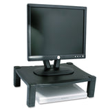 Kantek Single-Level Monitor Stand, 17" x 13.25" x 3" to 6.5", Black, Supports 50 lbs (KTKMS400) Each
