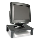 Kantek Single-Level Monitor Stand, 17" x 13.25" x 3" to 6.5", Black, Supports 50 lbs (KTKMS400) Each
