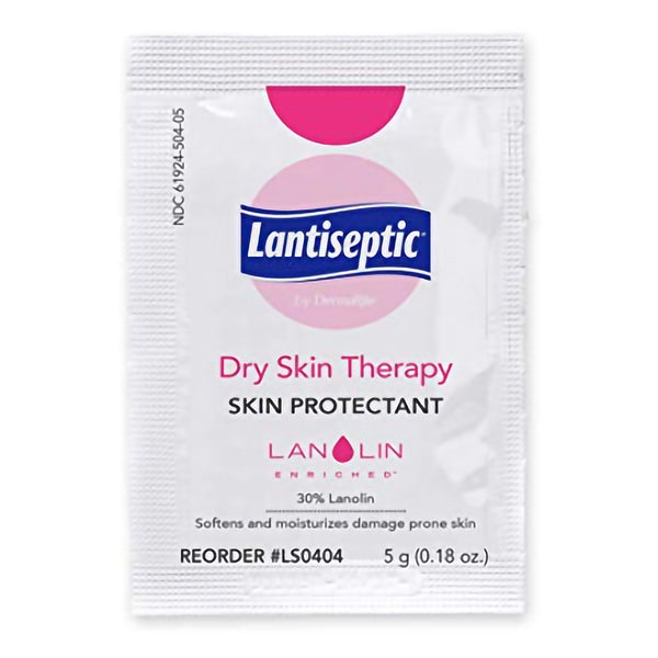 Lantiseptic® Dry Skin Therapy Skin Protectant 5 Gram Individual Packet Lanolin Scent Cream (1132957_EA) 1/EA