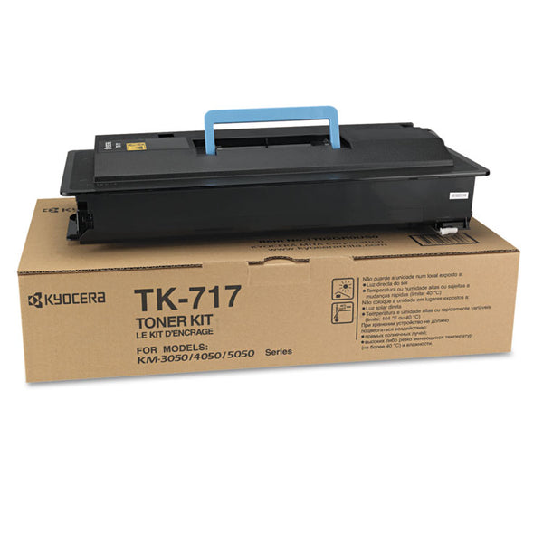 Kyocera TK717 Toner, 34,000 Page-Yield, Black (KYOTK717) Each