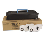 Kyocera TK717 Toner, 34,000 Page-Yield, Black (KYOTK717) Each