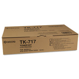 Kyocera TK717 Toner, 34,000 Page-Yield, Black (KYOTK717) Each