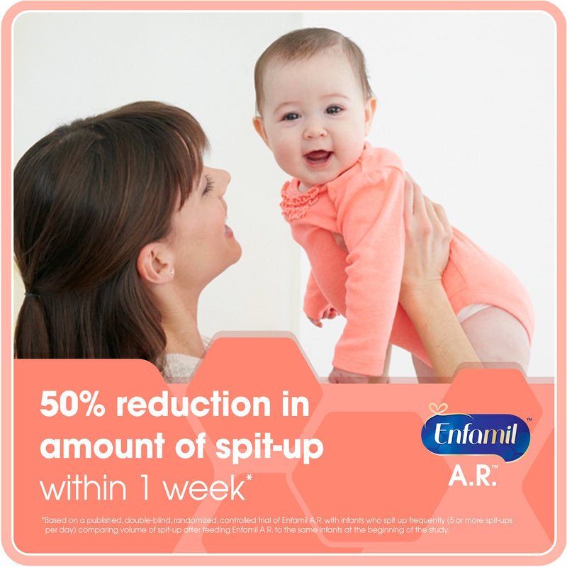 Enfamil® A.R.™ Infant Formula Unflavored 12.9 oz. Can Powder Added Rice Spit Up (510080_EA) 1/EA