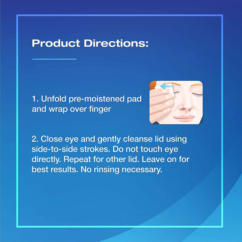 OCuSOFT® Lid Scrub® Plus Eyelid Cleanser 30 per Box Wipe (713995_BX) 30/BX
