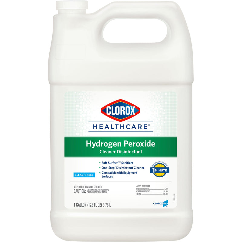 Clorox Healthcare® Surface Disinfectant Cleaner Refill Peroxide Based Manual Pour Liquid 1 gal. Jug Unscented NonSterile (914232_EA) 1/EA