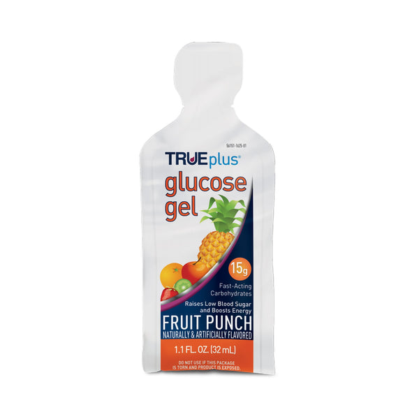 TRUEplus™ Glucose Supplement 1.1 oz. Gel Fruit Punch Flavor (1144780_TU) 1/TU