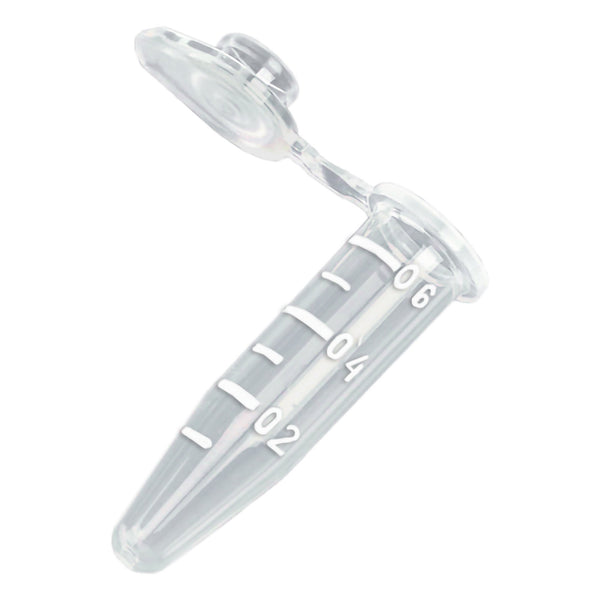 McKesson Microcentrifuge Tube Plain 0.5 mL Snap Cap Polypropylene Tube (1169385_BG) 500/BG