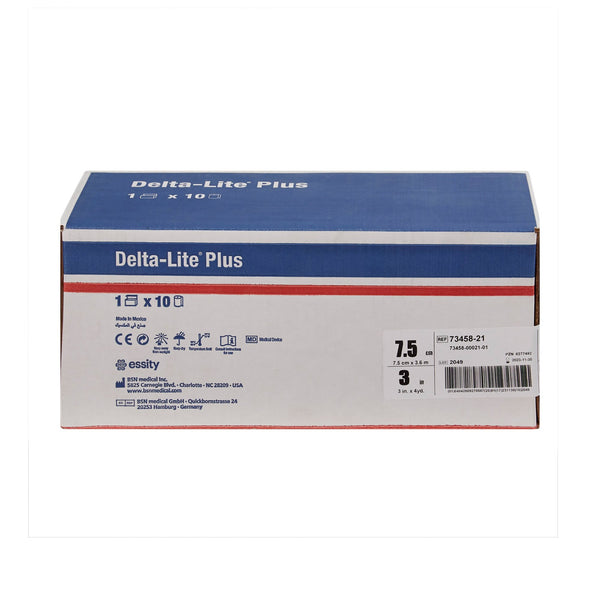 Delta-Lite® Plus Cast Tape 3 Inch X 12 Foot Fiberglass / Resin Deep Blue (653365_BX) 10/BX