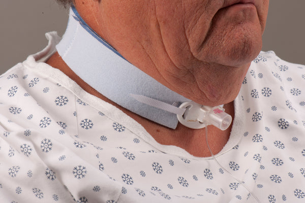 Blue® Tracheostomy Tube Holder 1-1/2 X 28 Inch Bariatric Adult (931646_BX) 10/BX