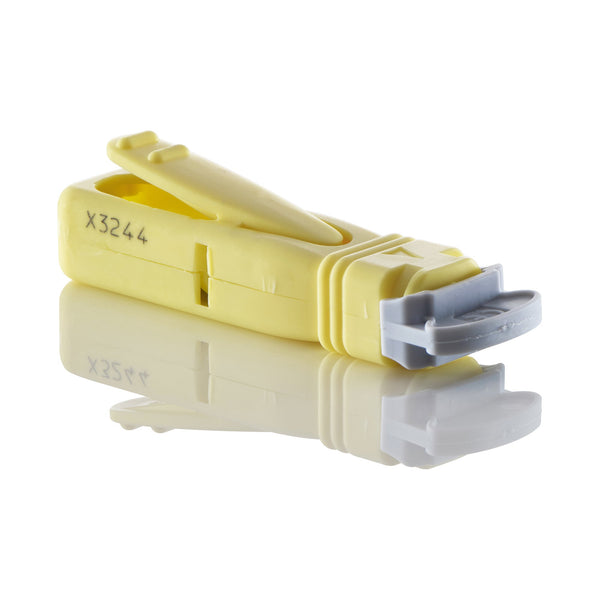 Unistik 3 Safety Lancet 23 Gauge Retractable Push Button Activation Finger (570415_BX) 50/BX