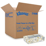 Kleenex® Facial Tissue White 8 X 8-2/5 Inch 125 Count (330644_CS) 6000/CS