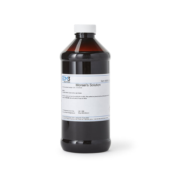 EDM3® Monsel's Solution (Ferric Subsulfate) 16 oz. (439357_EA) 1/EA