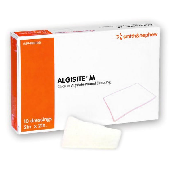 AlgiSite M Alginate Dressing 2 X 2 Inch Square (379524_BX) 10/BX