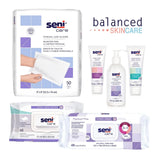Seni Care Wash Mitt 6 X 9 Inch White Disposable (1163872_PK) 50/PK