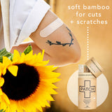 Patch™ Adhesive Strip 3/4 X 3 Inch Bamboo Rectangle Tan Sterile (1219439_CS) 24/CS