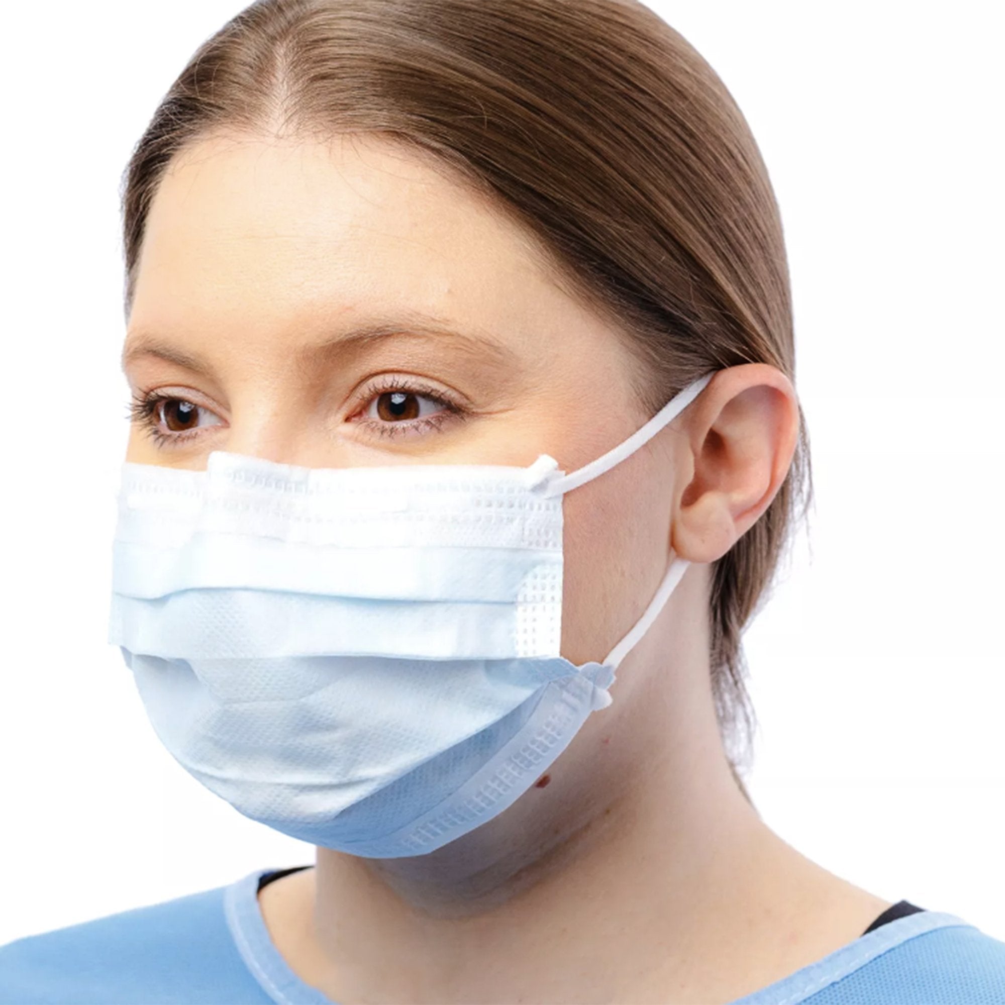 Cardinal Health™ Procedure Mask ASTM Level 1 Earloops One Size Fits Mo ...