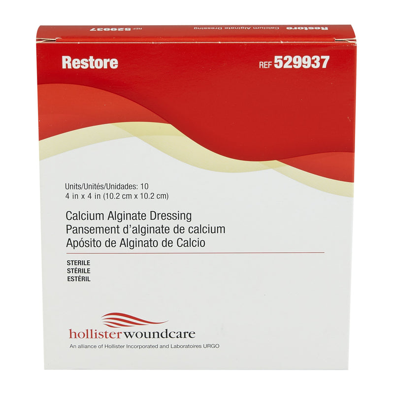 Restore™ Alginate Dressing 4 X 4 Inch Square (329626_BX) 10/BX
