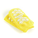 McKesson Terries™ Slipper Socks Unisex Toddler Single Tread Single Patient Use Yellow (334872_PR) 1/PR