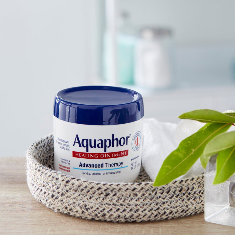 Aquaphor® Advanced Therapy Hand and Body Moisturizer 14 oz. Jar Unscented Ointment (696942_EA) 1/EA