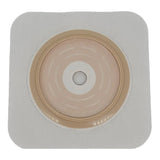 Safe N Simple Ostomy Barrier Trim to Fit, Standard Wear Adhesive Tape Collar 70 mm Flange Up to 2-1/4 Inch Opening 5 X 5 Inch (1244000_CS) 40/CS